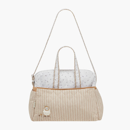 Juniors Quilted Diaper Bag with Zip Closure