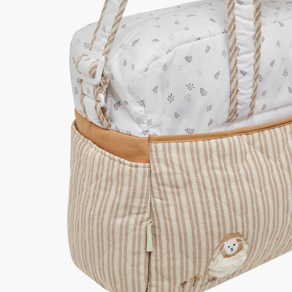 Juniors Quilted Diaper Bag with Zip Closure