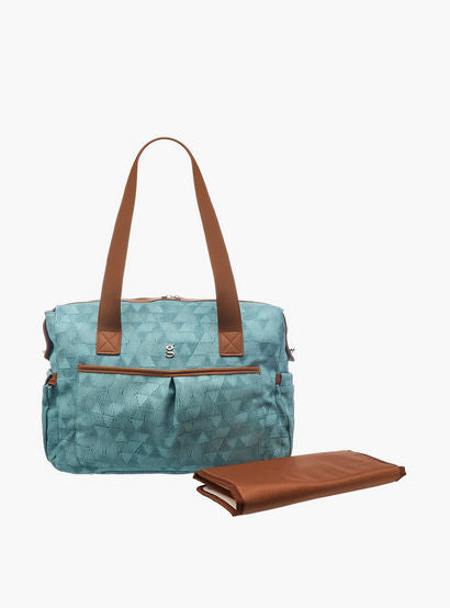 Giggles Denim Diaper Bag with Double Handle and Zip Closure-baby-gear-diaperbags-image-3