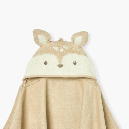 Juniors Deer Applique Hooded Towel - 68x94 cm