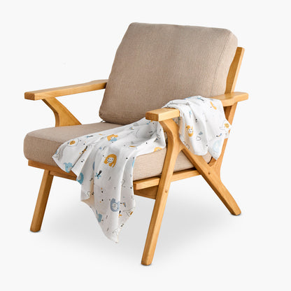 Pack of 2 Juniors Blanket with Print, 100x100 cm