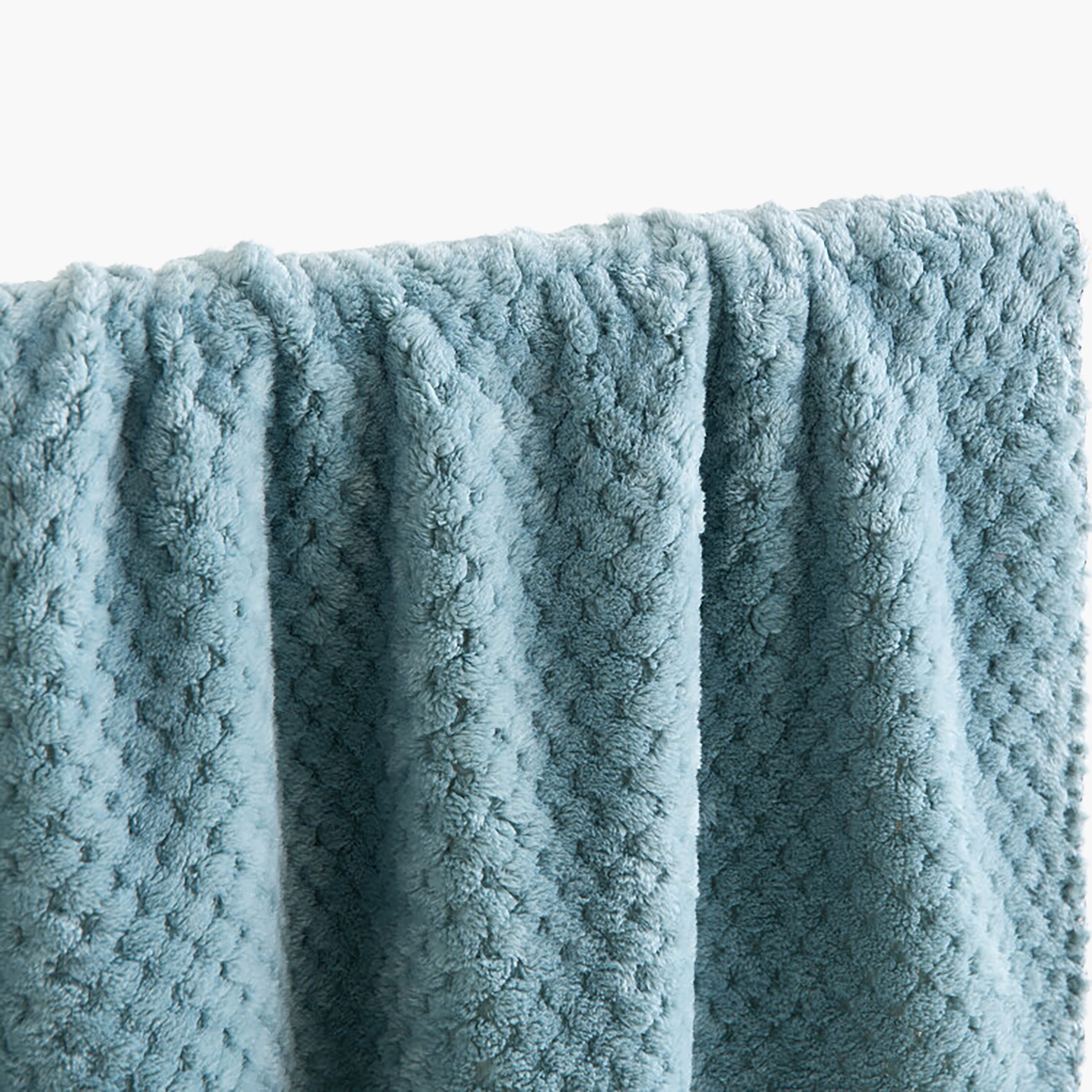Juniors Textured Raschel Blanket - 75x100 cm
