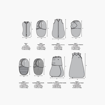 Juniors Baby Sleeping Bag with Elephant Print, 0-3 Months
