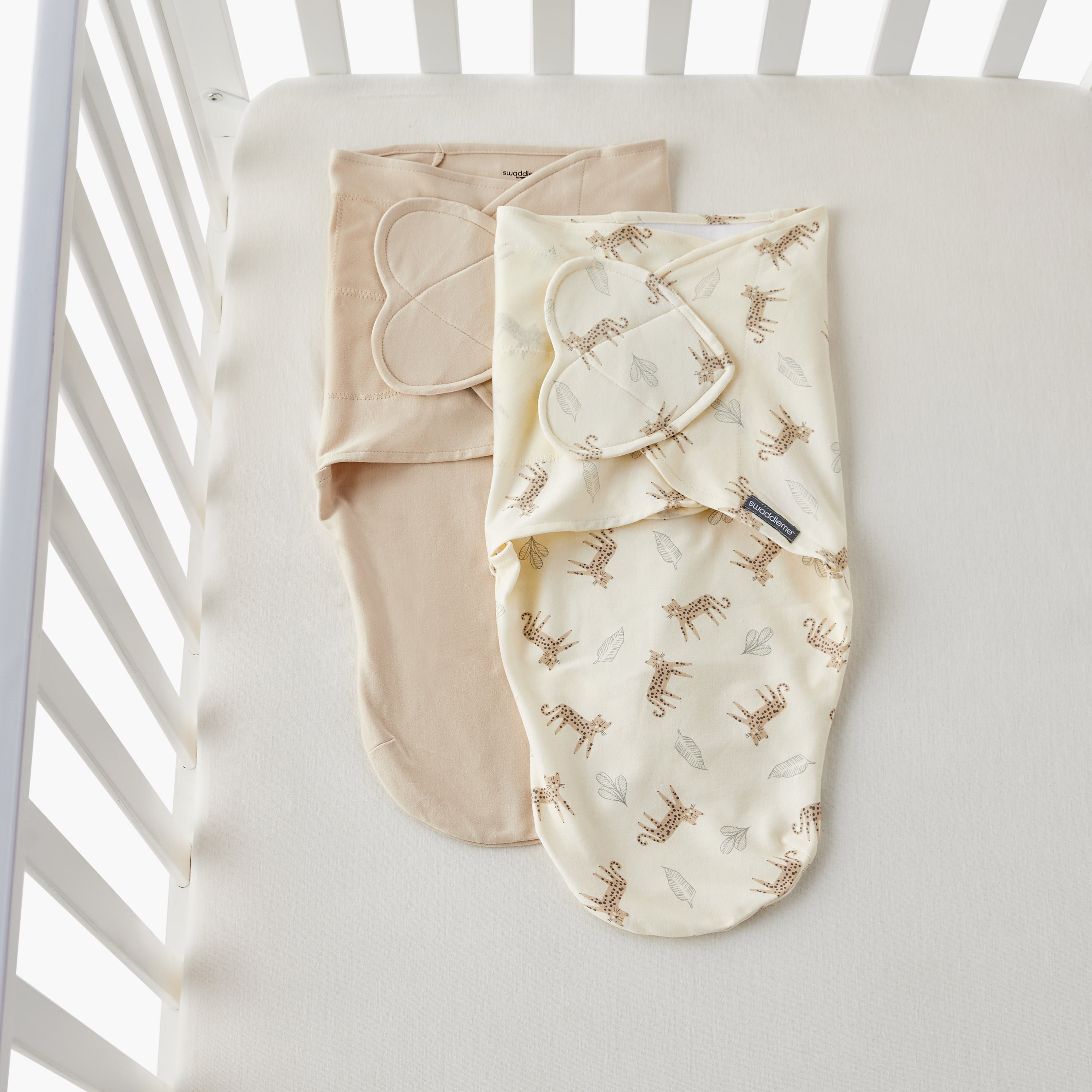 Juniors Baby Sleeping Bag with Hook and Loop Closure, 0-3 Months, Set of 2 - HomeBabyNurseryBlankets &amp; SwaddlesSwaddles &amp; Sleeping Bags