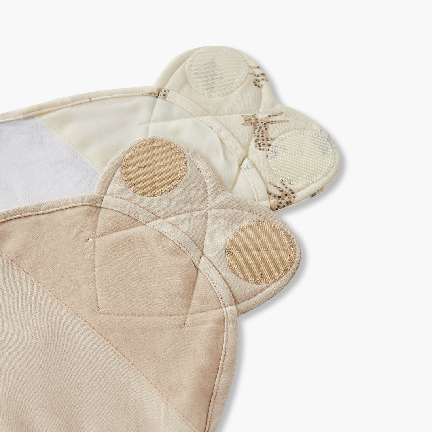 Juniors Baby Sleeping Bag with Hook and Loop Closure, 0-3 Months, Set of 2