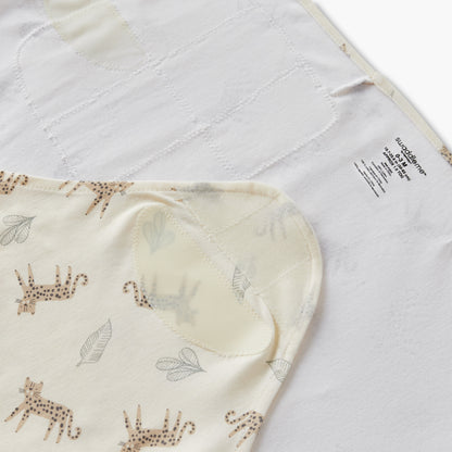 Juniors Baby Sleeping Bag with Hook and Loop Closure, 0-3 Months, Set of 2