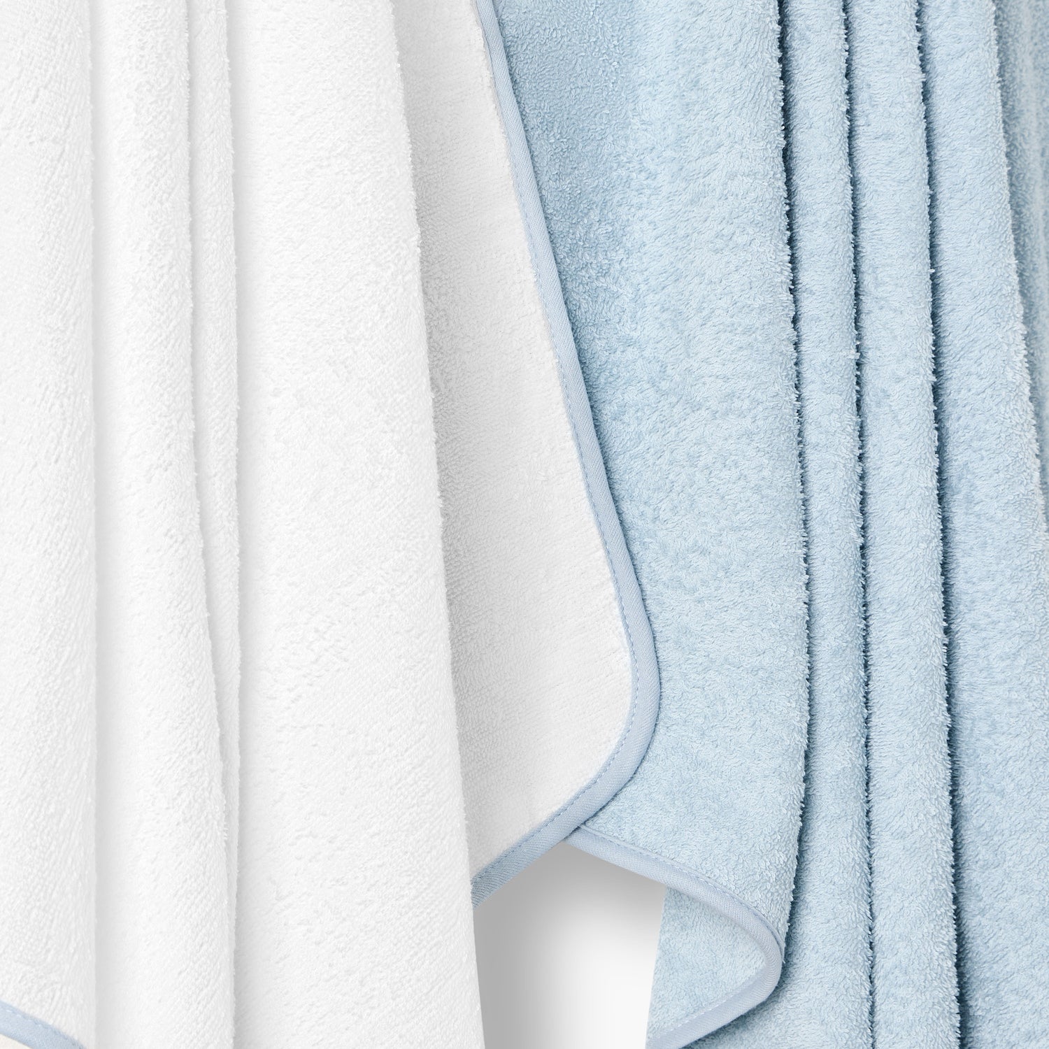 Juniors 2-Piece Embroidered Hooded Towel Set - 75x75 cm