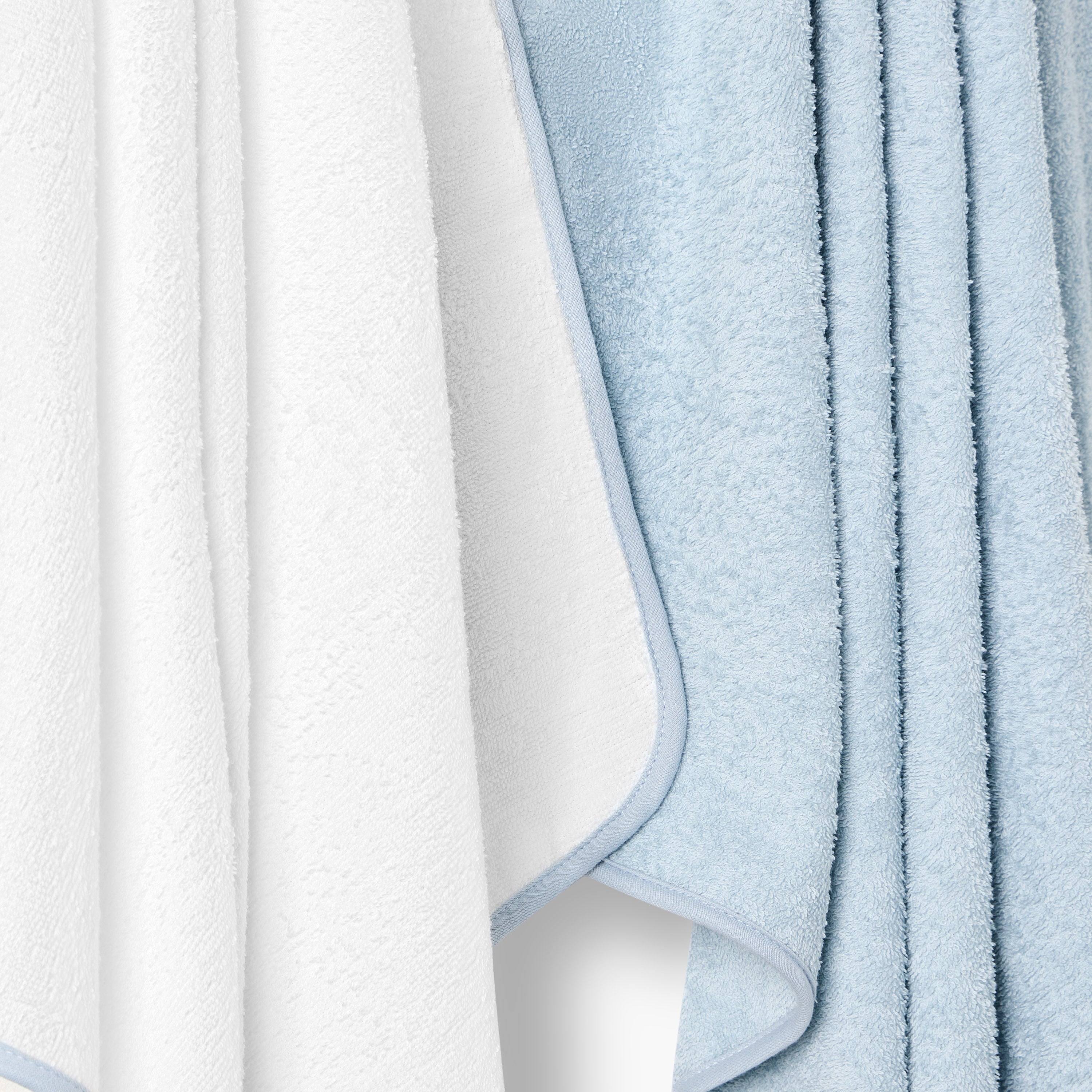 Juniors 2-Piece Embroidered Hooded Towel Set - 75x75 cm