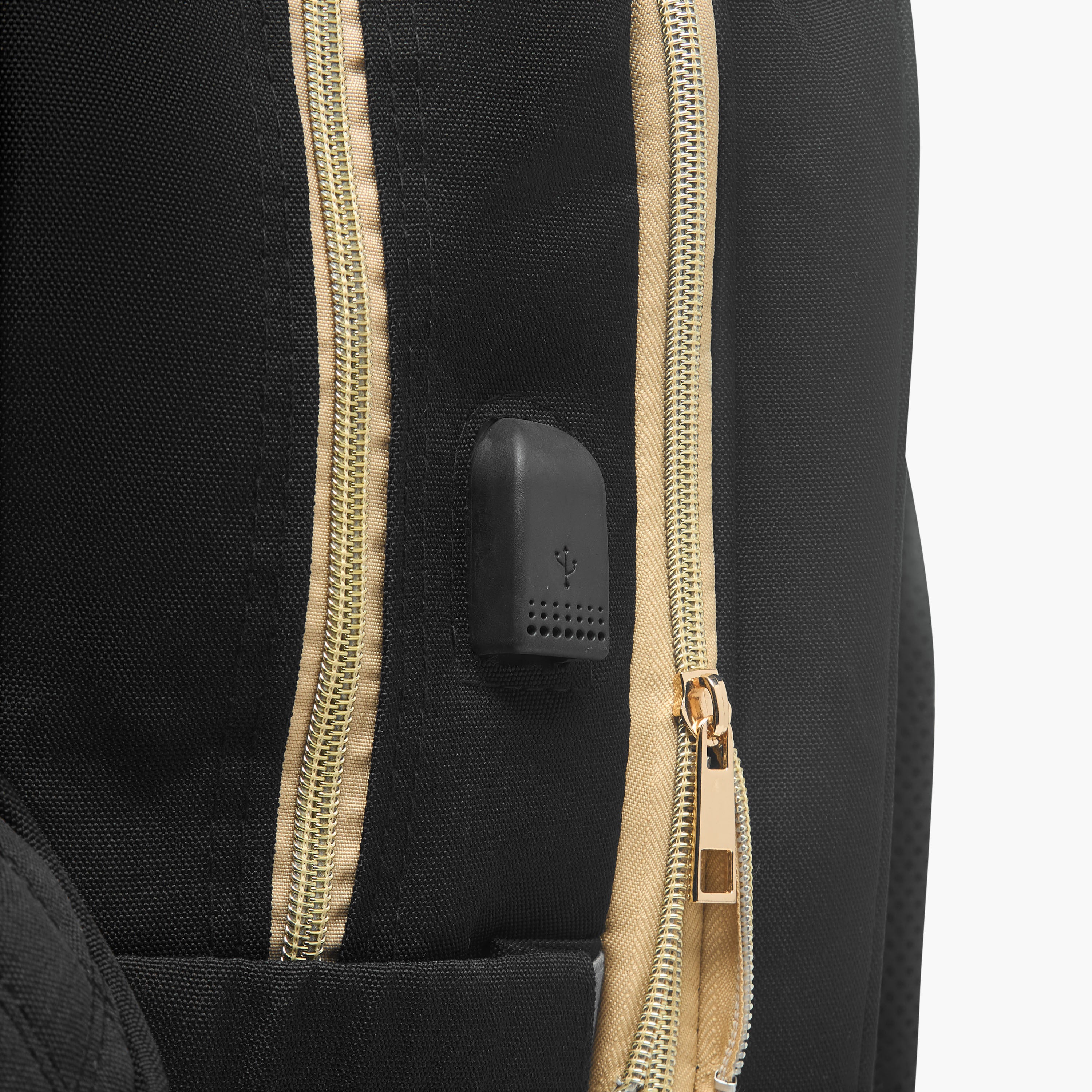 Juniors Quilted Diaper Backpack with Bed