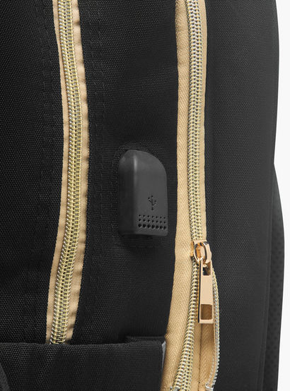 Juniors Quilted Diaper Backpack with Bed-baby-gear-diaperbags-image-7