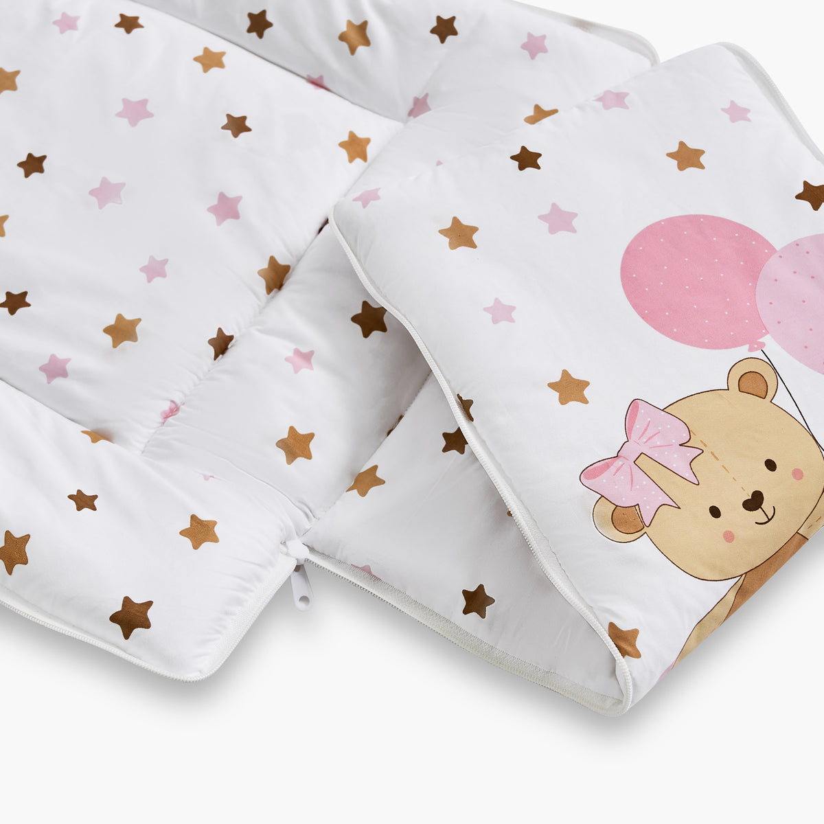 Juniors Hooded Baby Nest Bag with Zip Closure - 72x49 cm