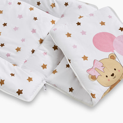 Juniors Hooded Baby Nest Bag with Zip Closure - 72x49 cm