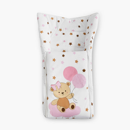 Juniors Hooded Baby Nest Bag with Zip Closure - 72x49 cm