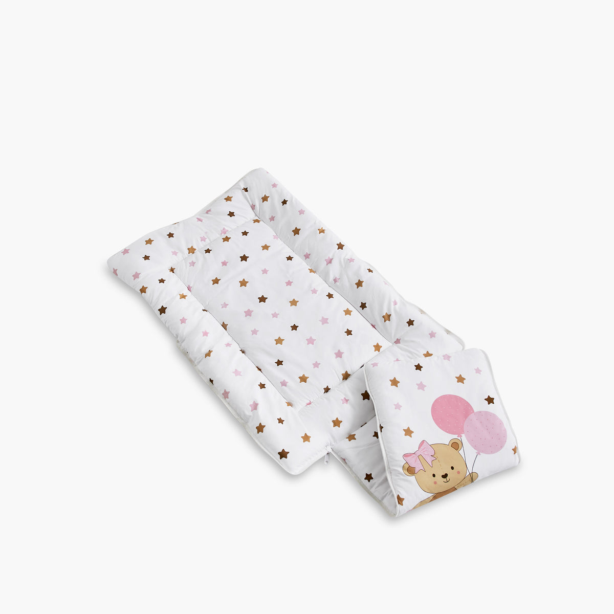 Juniors Hooded Baby Nest Bag with Zip Closure - 72x49 cm