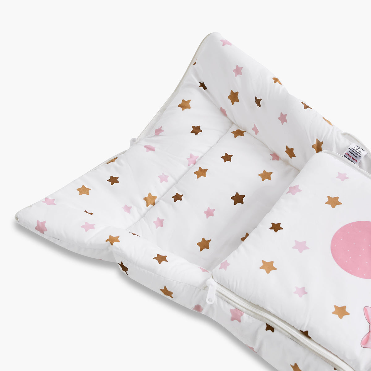 Juniors Hooded Baby Nest Bag with Zip Closure - 72x49 cm