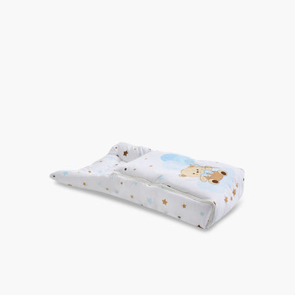 Juniors Hooded Bear Print Baby Nest Bag - 0 Months+