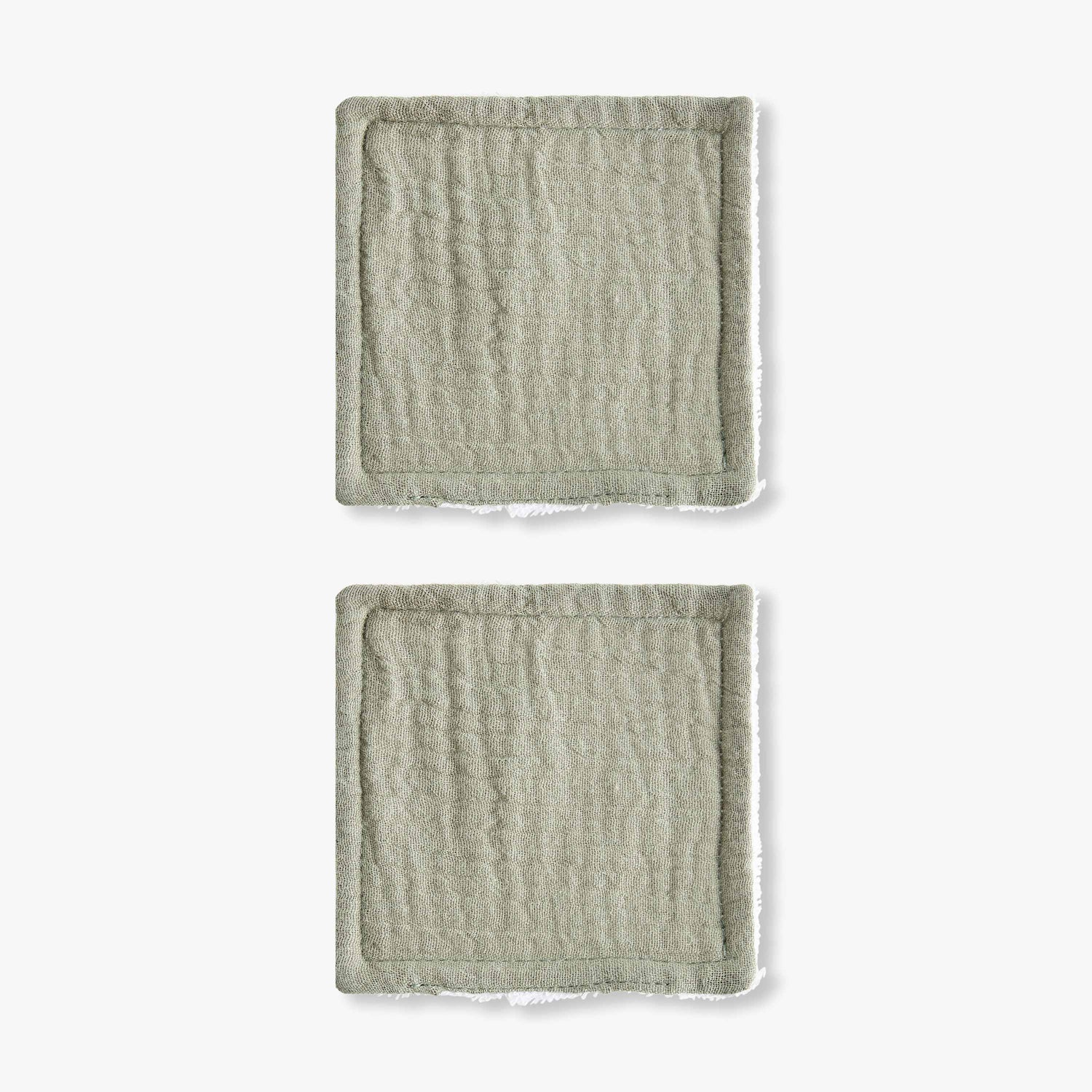 Pack of 4 Giggles 10x10 cm Baby Face Wipes with Soft Muslin
