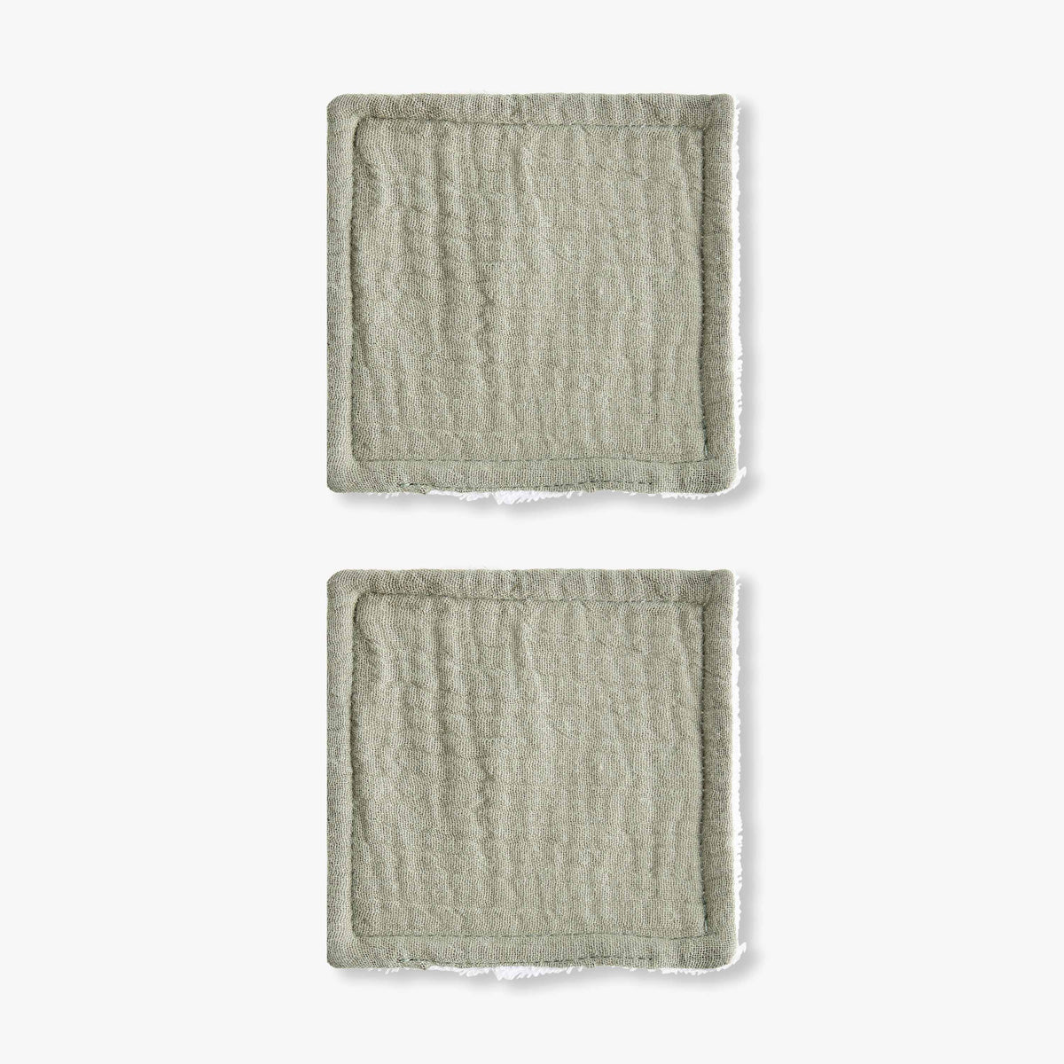 Pack of 4 Giggles 10x10 cm Baby Face Wipes with Soft Muslin