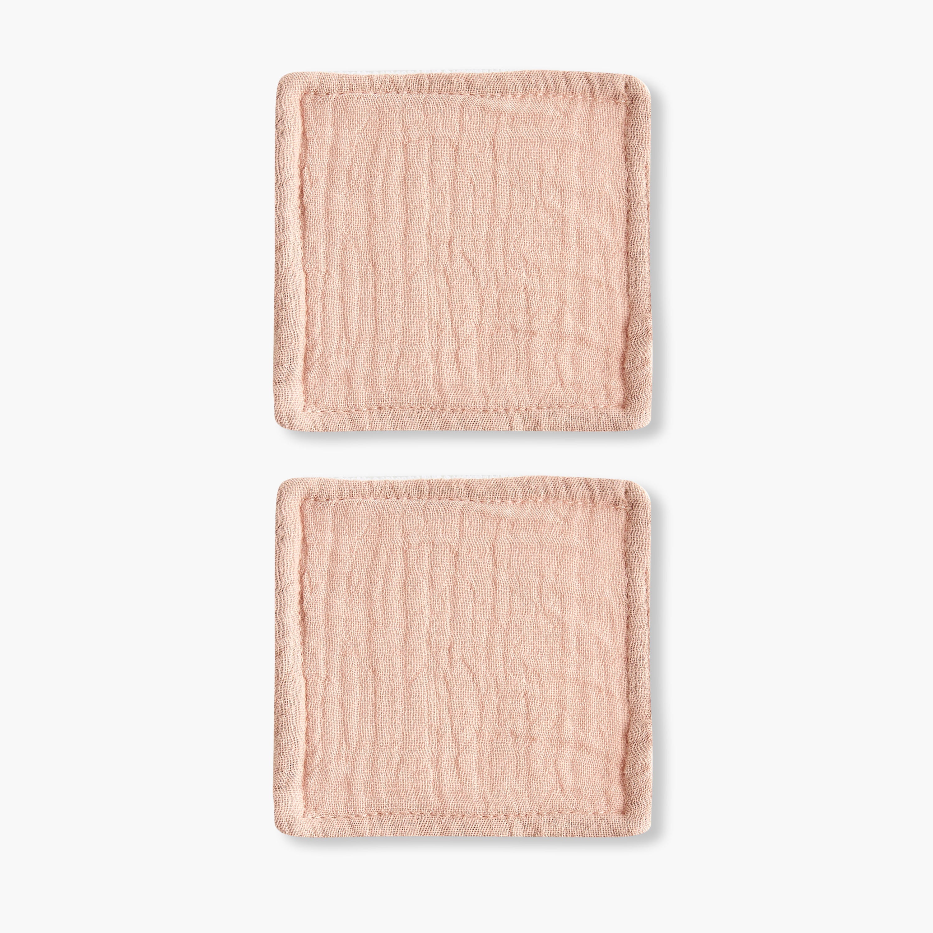 Pack of 4 Giggles 10x10 cm Baby Face Wipes with Soft Muslin