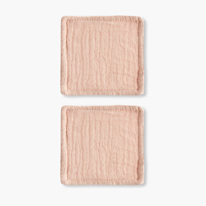 Pack of 4 Giggles 10x10 cm Baby Face Wipes with Soft Muslin