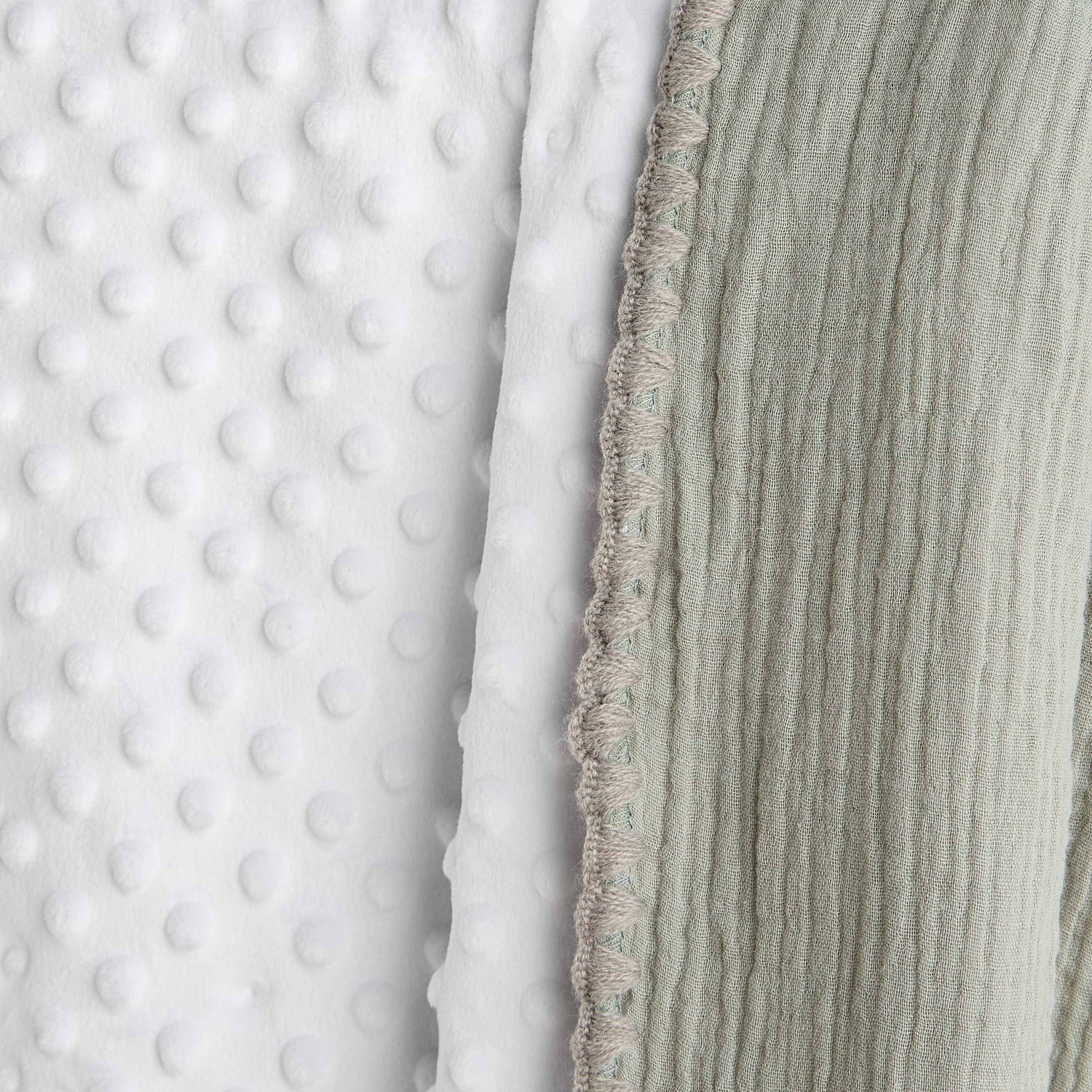 Giggles Blanket with Muslin Lining, 75x100 cm