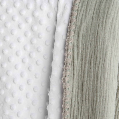 Giggles Blanket with Muslin Lining, 75x100 cm