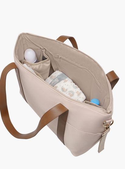 Giggles Solid Diaper Bag with Double Handles-baby-gear-diaperbags-image-13