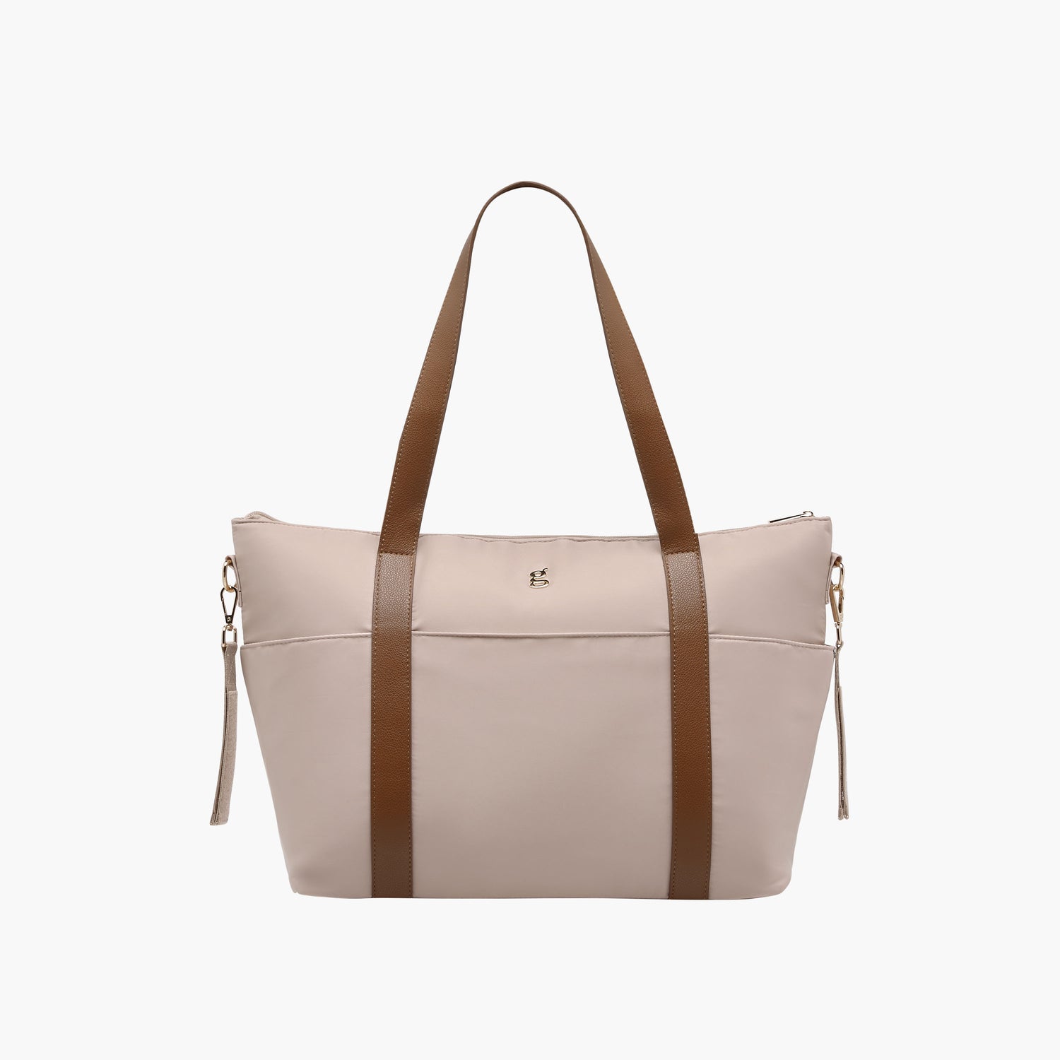 Giggles Solid Diaper Bag with Double Handles