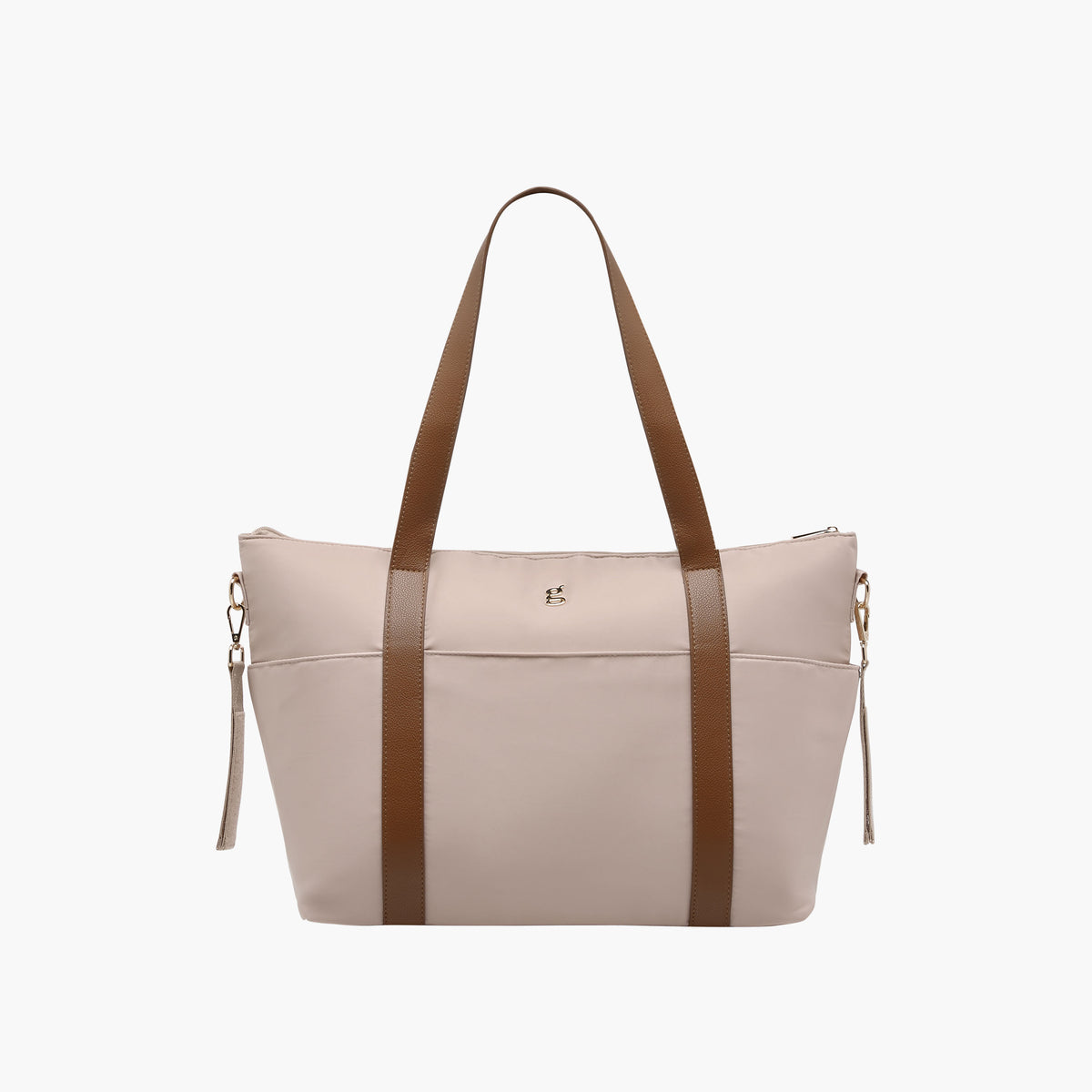 Giggles Solid Diaper Bag with Double Handles