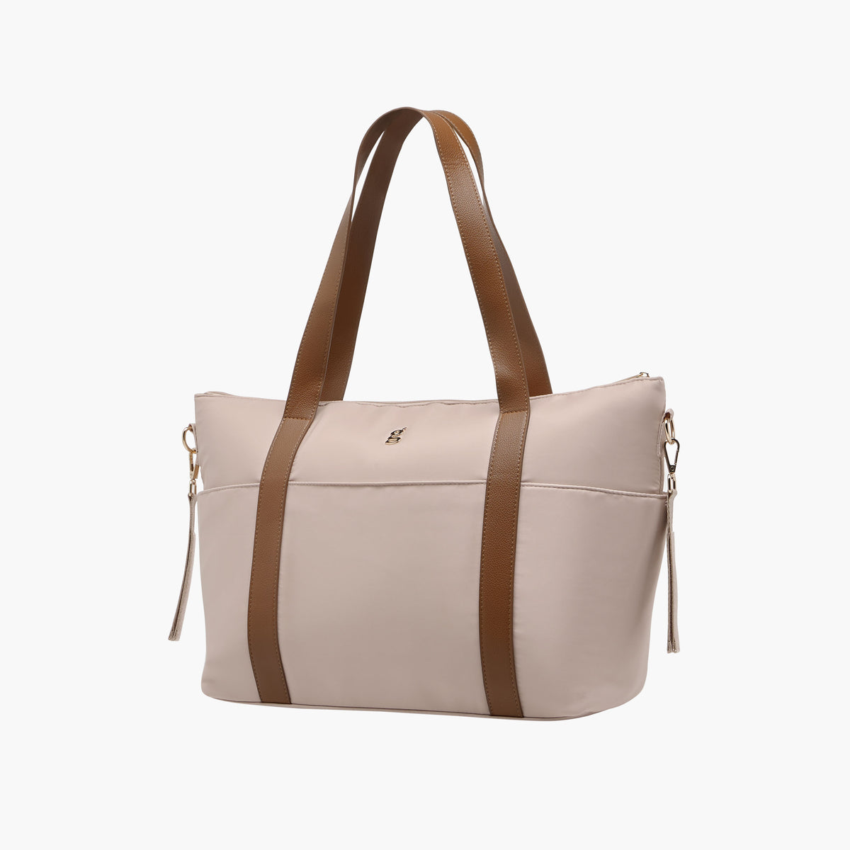 Giggles Solid Diaper Bag with Double Handles