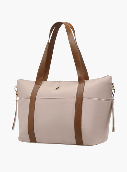 Giggles Solid Diaper Bag with Double Handles-baby-gear-diaperbags-image-5