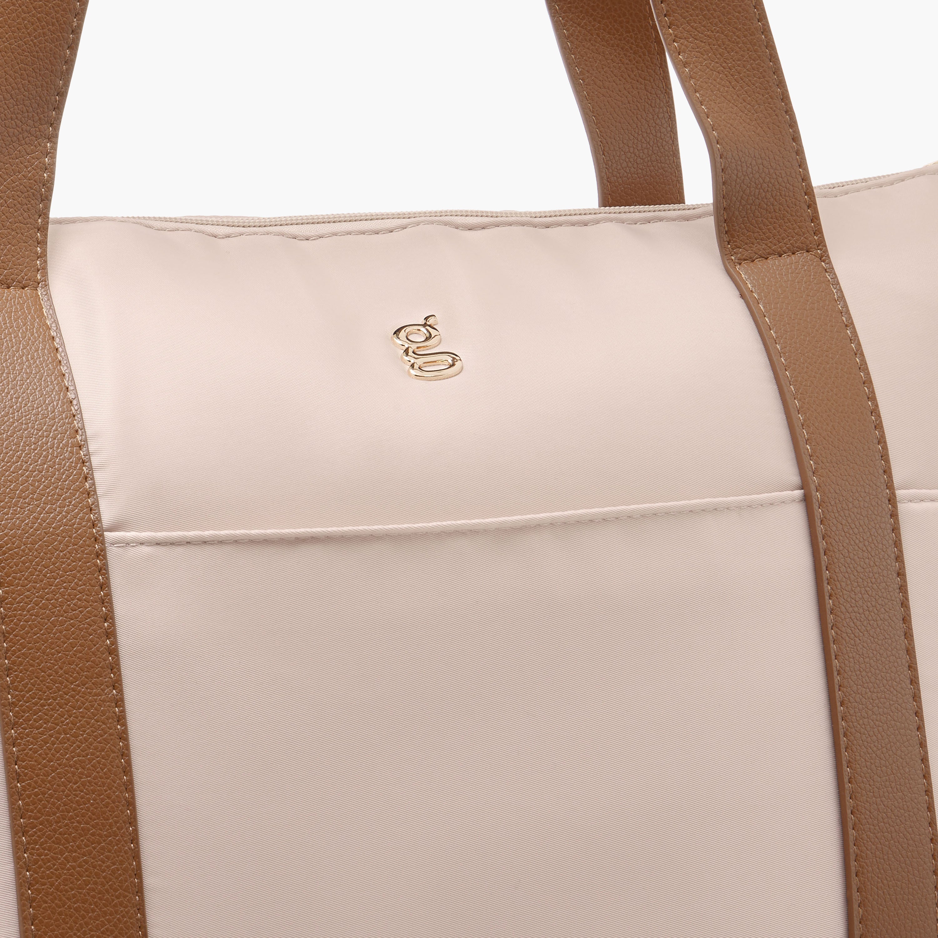 Giggles Solid Diaper Bag with Double Handles