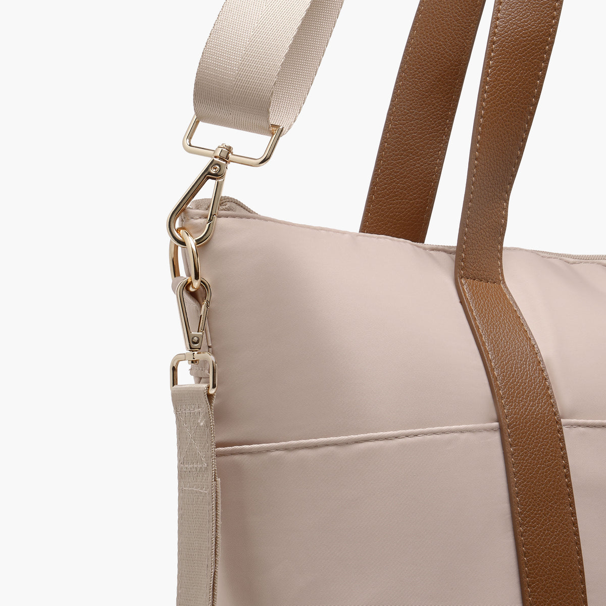 Giggles Solid Diaper Bag with Double Handles