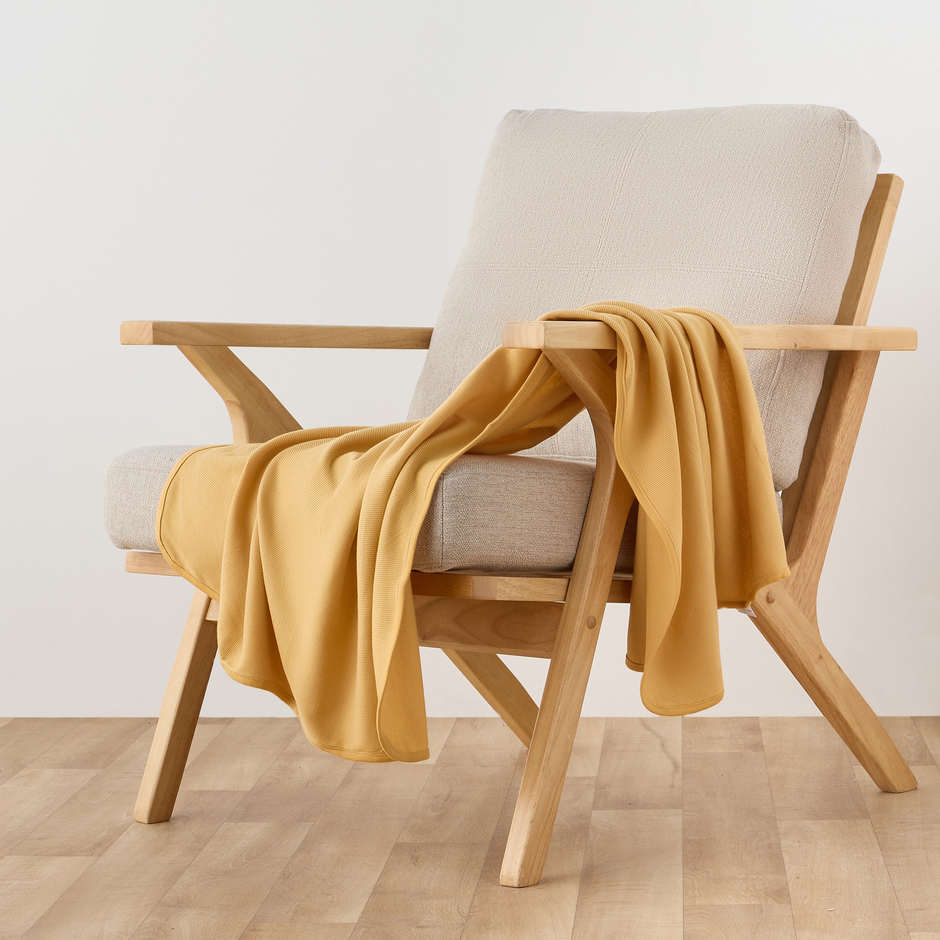 Pack of 3 Juniors Receiving Blanket with Ribbed Design, 80x100 cm