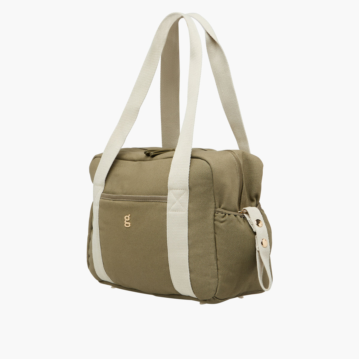 Giggles Solid Diaper Bag with Double Handles