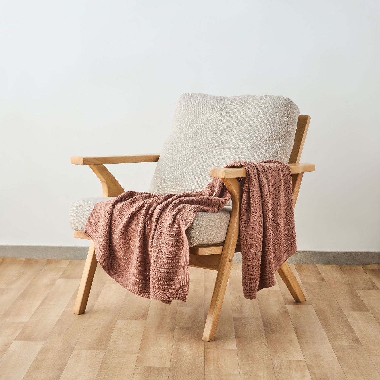 Juniors Receiving Blanket with Jacquard Details, 80x100 cm