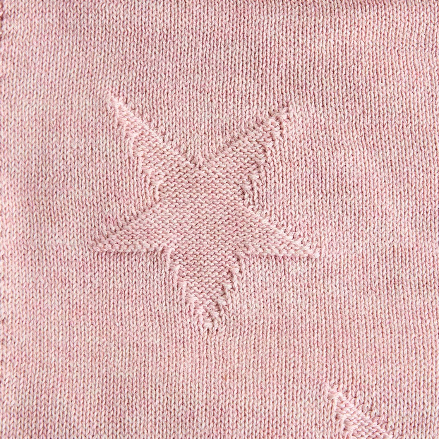Juniors Receiving Blanket with Star Texture
