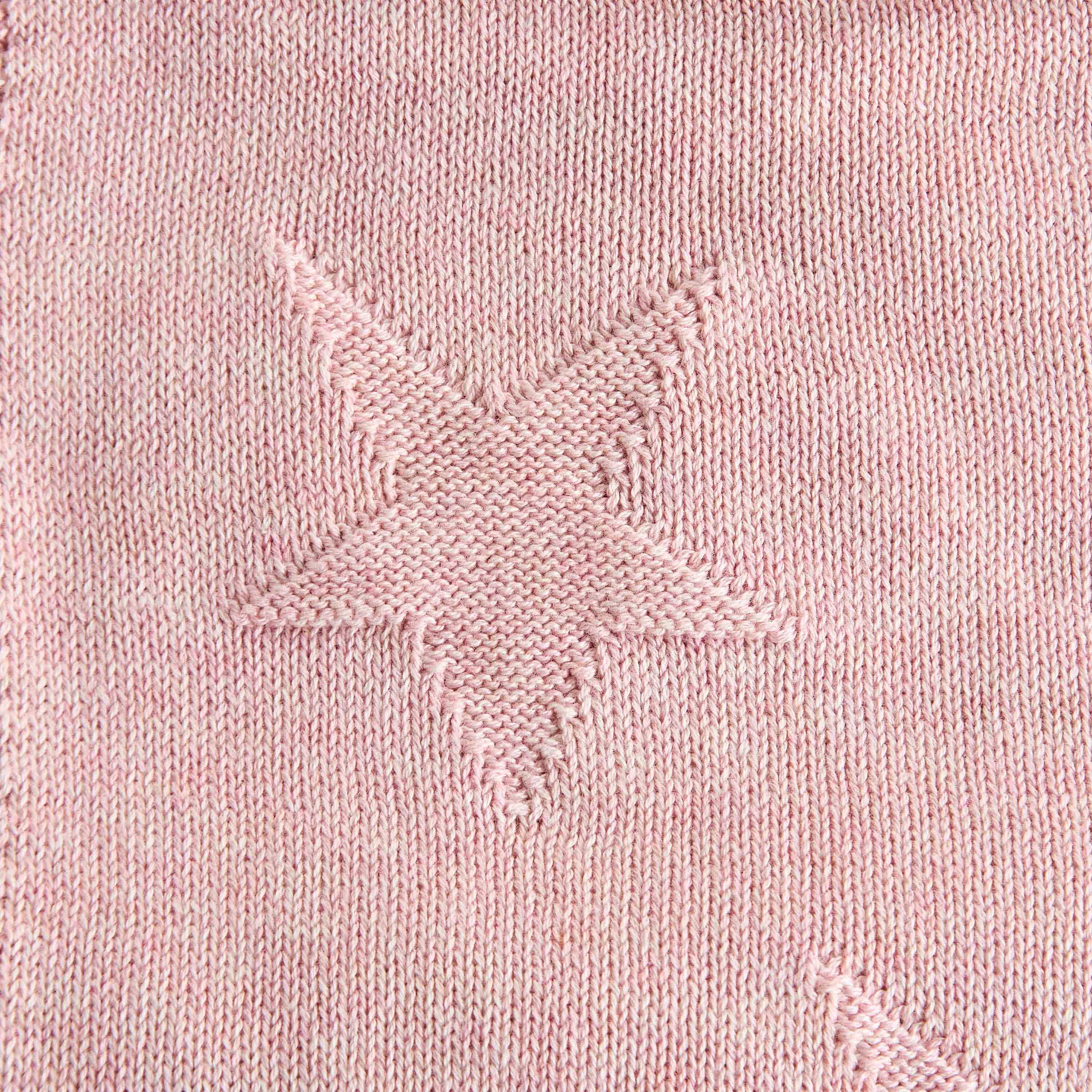 Juniors Receiving Blanket with Star Texture