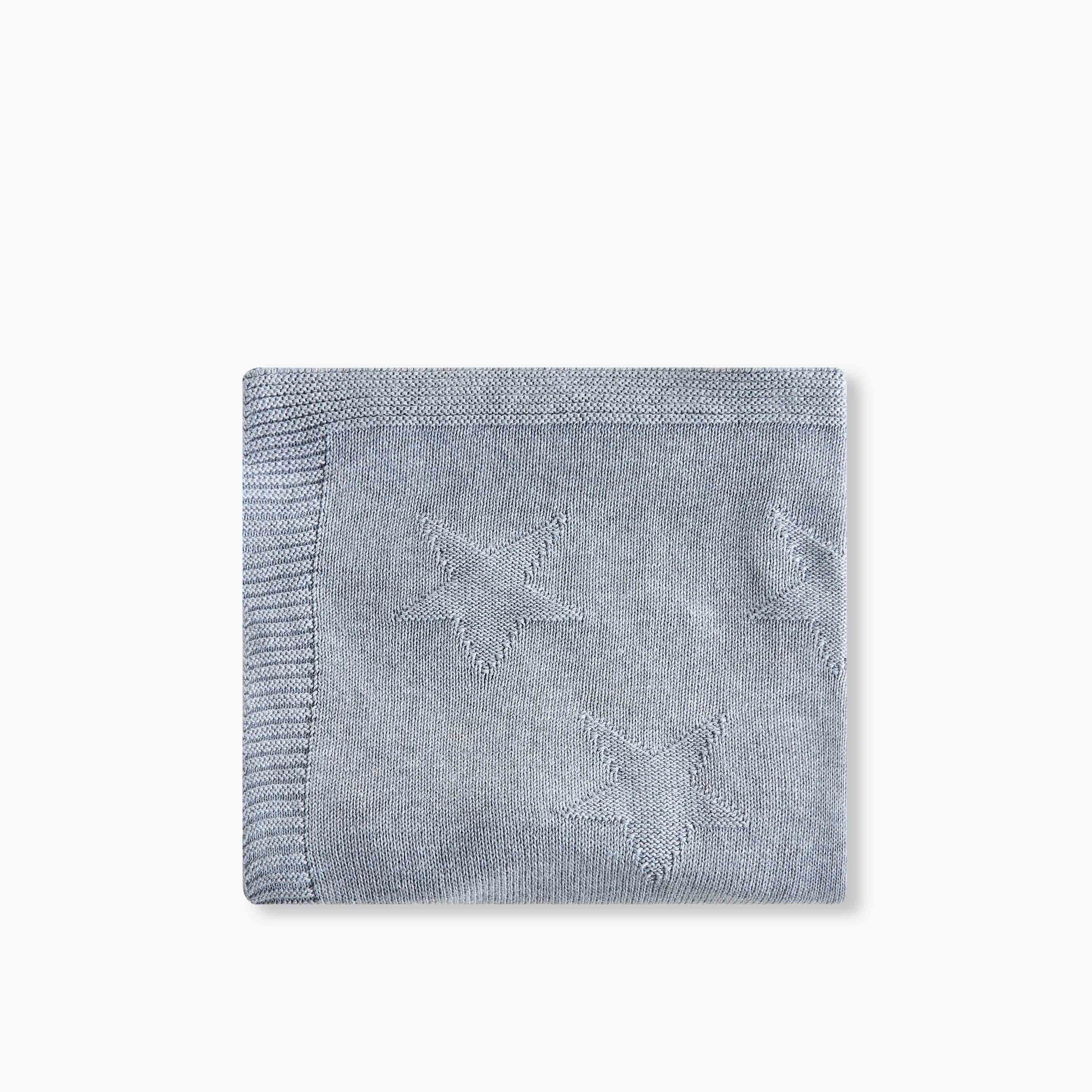 Juniors Receiving Blanket with Star Texture