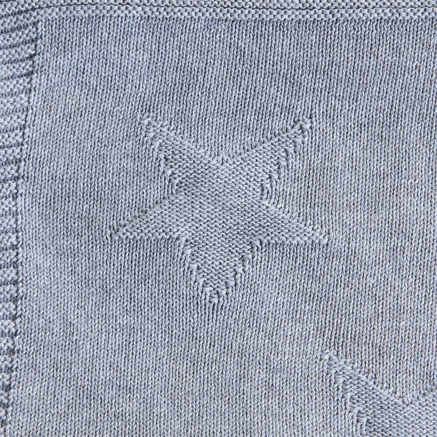 Juniors Receiving Blanket with Star Texture