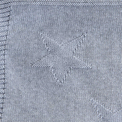 Juniors Receiving Blanket with Star Texture