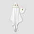 Juniors 75x75 cm Baby Towel and Mitten with Bee Embroidery - Baby