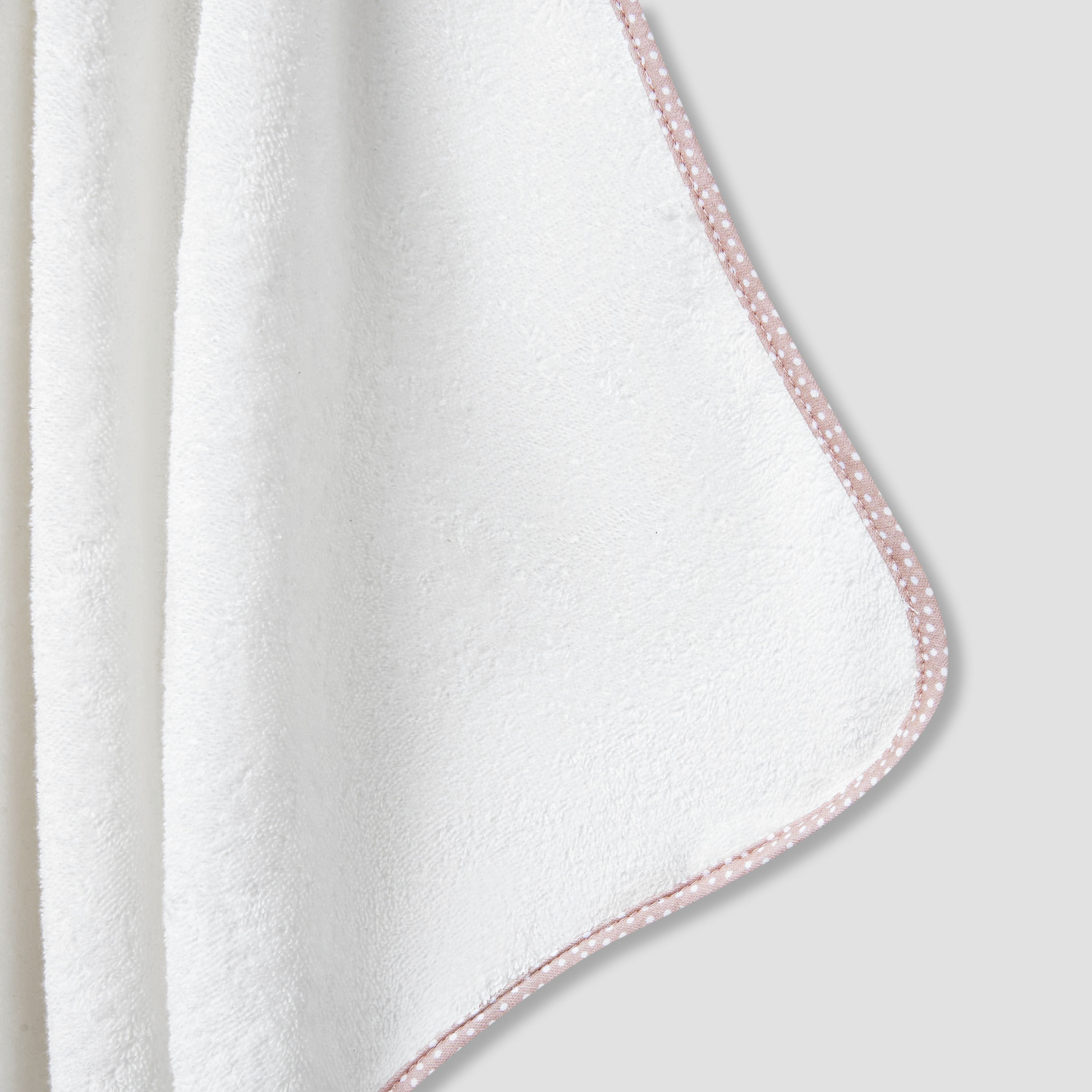 Juniors 75x75 cm Baby Towel and Mitten with Bee Embroidery