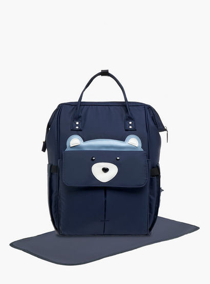 Juniors Diaper Bag with Adjustable Straps, 31x17x40 cm-baby-gear-diaperbags-image-1