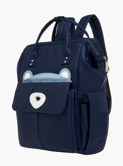 Juniors Diaper Bag with Adjustable Straps, 31x17x40 cm-baby-gear-diaperbags-image-4