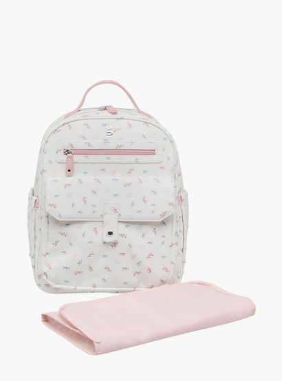 Giggles Bird Print Diaper Backpack with Adjustable Straps-baby-gear-diaperbags-image-2