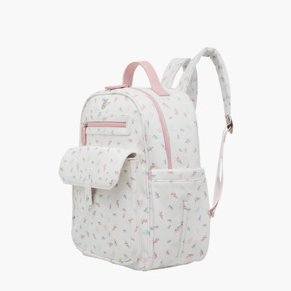 Giggles Bird Print Diaper Backpack with Adjustable Straps