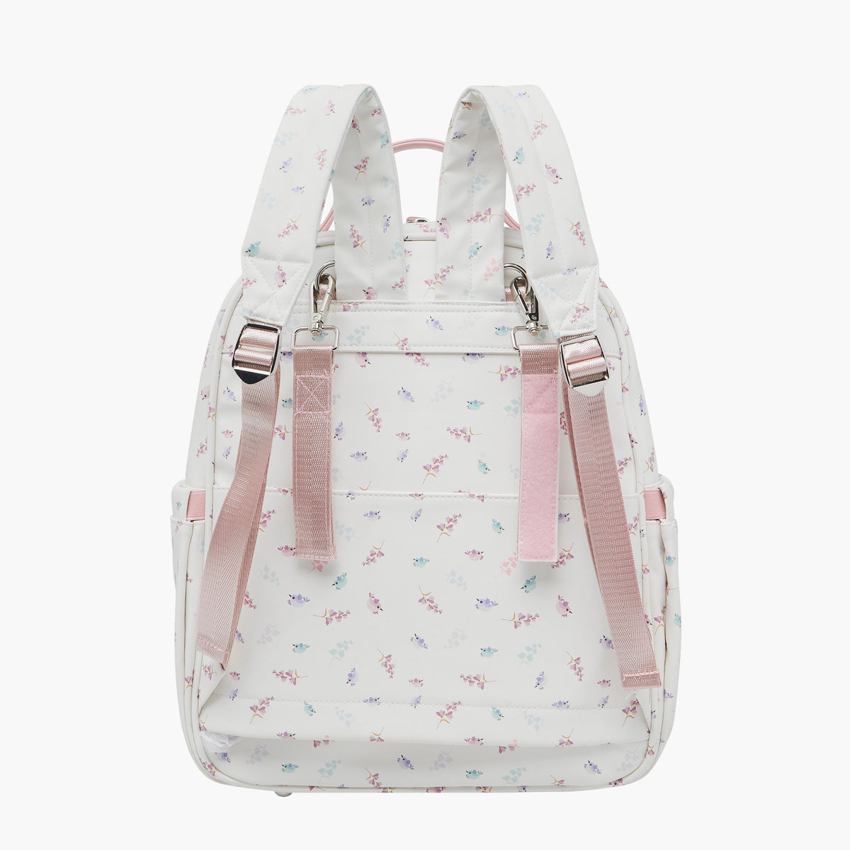 Giggles Bird Print Diaper Backpack with Adjustable Straps