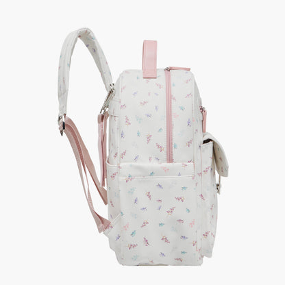 Giggles Bird Print Diaper Backpack with Adjustable Straps