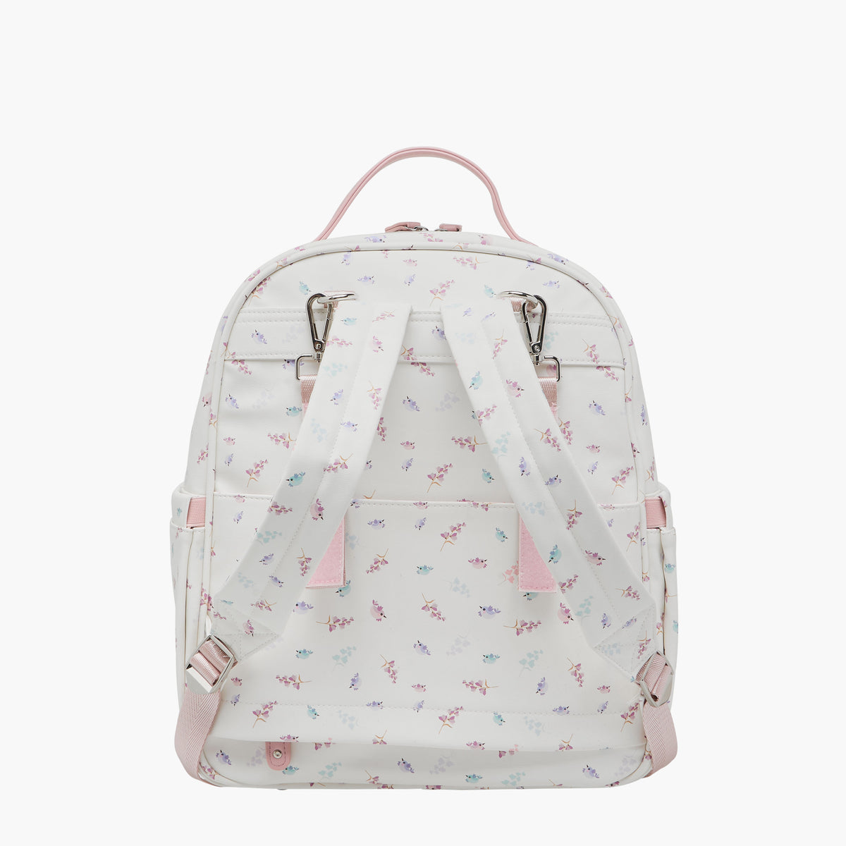 Giggles Bird Print Diaper Backpack with Adjustable Straps